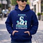 Charlie Brown Snoopy Seattle Mariners baseball forever not just when we win 8 Hoodie 2.jpg