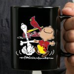 Charlie Brown Snoopy St Louis Cardinals Dance 3 mug.jpg