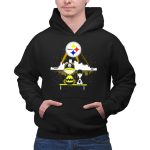 Charlie Brown Snoopy Steelers Skyline Reflection 2 Hoodie