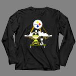 Charlie Brown Snoopy Steelers Skyline Reflection 4 Long Sleeves