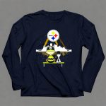 Charlie Brown Snoopy Steelers Skyline Reflection 6 Long Sleeves