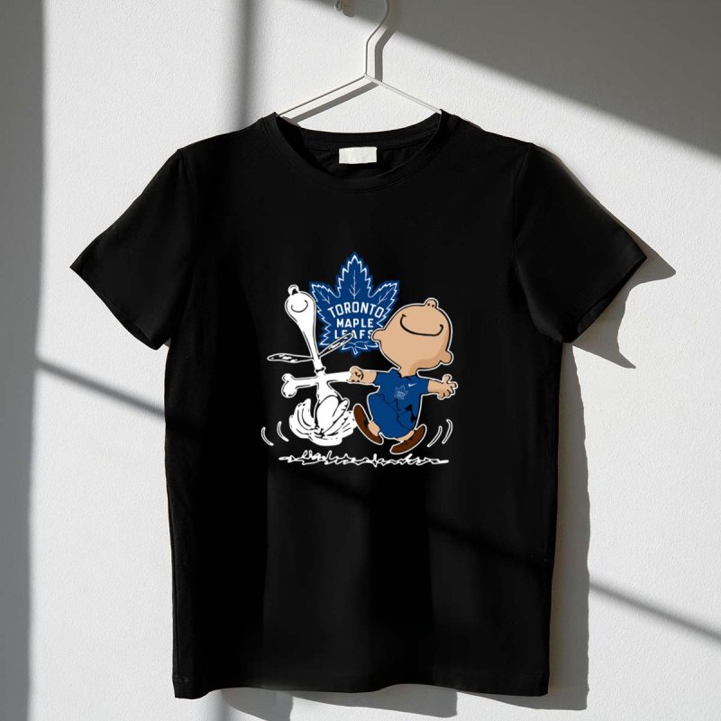 Charlie Brown Snoopy Toronto Maple Leafs Dance 1 T Shirt