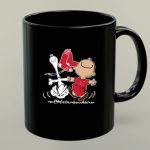 Charlie Brown Snoopy Wears Boston Red Sox Dance 1 mug.jpg