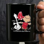 Charlie Brown Snoopy Wears Boston Red Sox Dance 3 mug.jpg
