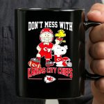 Charlie Brown Snoopy and Woodstock Dont Mess With Kansas City Chiefs 3 mug.jpg