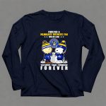 Charlie Brown Snoopy forever a Milwaukee Brewers fan win or lose 6 Long Sleeves.jpg