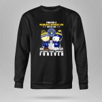Charlie Brown Snoopy forever a Milwaukee Brewers fan win or lose 9 Sweatshirt.jpg