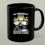 Charlie Brown and Snoopy 106th anniversary 1920 2026 Green Bay Packers thank you 1 mug.jpg