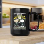 Charlie Brown and Snoopy 106th anniversary 1920 2026 Green Bay Packers thank you 2 mug.jpg