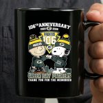 Charlie Brown and Snoopy 106th anniversary 1920 2026 Green Bay Packers thank you 3 mug.jpg