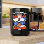 Charlie Brown and Snoopy Chicago Bears 106th Anniversary 1920 2026 2 mug.jpg