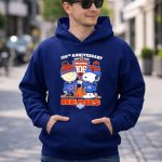 Charlie Brown and Snoopy Chicago Bears 106th Anniversary 1920 2026 8 Hoodie