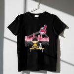 Charlie Brown and Snoopy Cleveland Indians 1 T Shirt.jpg