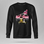 Charlie Brown and Snoopy Cleveland Indians 9 Sweatshirt.jpg