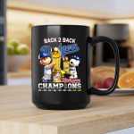 Charlie Brown and Snoopy Dodgers Back 2 Back Champions World Series 2 mug 1.jpg