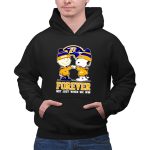 Charlie Brown and Snoopy Forever Not Just When We Win Ravens 2 Hoodie