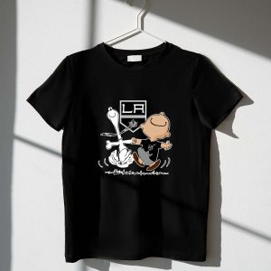 Charlie Brown And Snoopy Los Angeles Kings Dance Shirt
