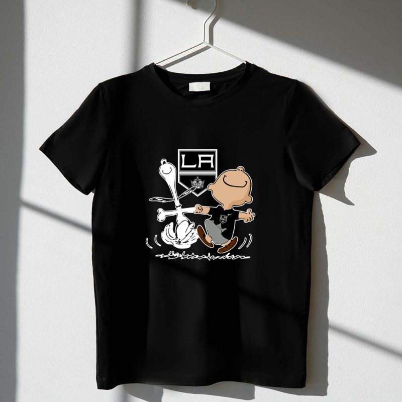 Charlie Brown And Snoopy Los Angeles Kings Dance 1 T Shirt