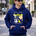 Charlie Brown and Snoopy Michigan Wolverines Dance 8 Hoodie.jpg