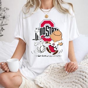Charlie Brown And Snoopy Ohio State Buckeyes Dance Shirt