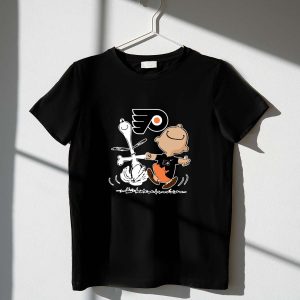 Charlie Brown And Snoopy Philadelphia Flyers Dance Shirt