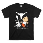 Charlie Brown and Snoopy Texas Longhorns Dance T Shirt 6.jpg