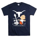 Charlie Brown and Snoopy Texas Longhorns Dance T Shirt 7.jpg