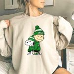 Charlie Brown and Snoopy Wear Clothing Dallas Ice Hockey 3 Sweatshirt.jpg