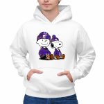 Charlie Brown and Snoopy Wear Clothing LSU Tigers 2 Hoodie 1.jpg