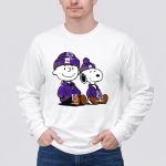 Charlie Brown and Snoopy Wear Clothing LSU Tigers 4 Long Sleeves 1.jpg
