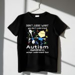 Charlie Brown and Snoopy dont judge what you dont understand Autism awareness shirt 1 T Shirt