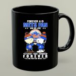 Charlie Brown and Snoopy fist bump forever a NY mets fan win or lose no matter what 1 mug.jpg