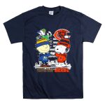Charlie Brown and Snoopy x Chicago Bears Notre Dame Fighting Irish T Shirt 7