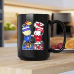 Charlie Brown and Snoopy x Kansas Jayhawks and Kansas City Chiefs 2 mug.jpg