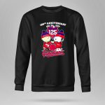 Charlie Brown fist bump Snoopy Cleveland Guardians 125th anniversary 1901 2026 city skyline 9 Sweatshirt.jpg