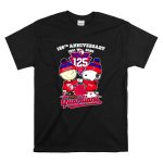 Charlie Brown fist bump Snoopy Cleveland Guardians 125th anniversary 1901 2026 city skyline T Shirt 6.jpg
