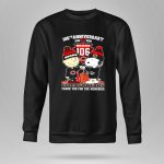 Chicago Bears Charlie Brown and Snoopy 106th anniversary 1920 2026 9 Sweatshirt