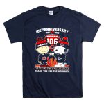 Chicago Bears Charlie Brown and Snoopy 106th anniversary 1920 2026 T Shirt 7