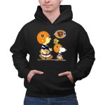 Chicago Bears Peanuts Football Charlie Brown Snoopy Woodstock 2 Hoodie