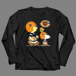 Chicago Bears Peanuts Football Charlie Brown Snoopy Woodstock 4 Long Sleeves