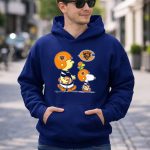 Chicago Bears Peanuts Football Charlie Brown Snoopy Woodstock 8 Hoodie