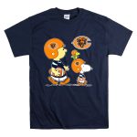 Chicago Bears Peanuts Football Charlie Brown Snoopy Woodstock T Shirt 7