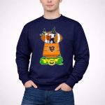 Chicago Bears Snoopy Halloween Witch Football Pumpkin House 3 Sweatshirt