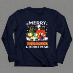 Chicago Bears Snoopy Merry Christmas Peanuts Holiday 6 Long Sleeves