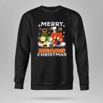 Chicago Bears Snoopy Merry Christmas Peanuts Holiday 9 Sweatshirt
