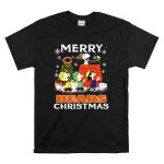 Chicago Bears Snoopy Merry Christmas Peanuts Holiday T Shirt 6