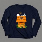 Chicago Bears Snoopy and Pumpkins House 6 Long Sleeves
