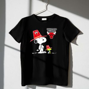 Chicago Bulls Snoopy Woodstock Team Hat 1 T Shirt