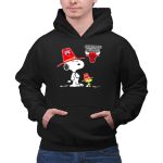 Chicago Bulls Snoopy Woodstock Team Hat 2 Hoodie