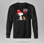 Chicago Bulls Snoopy Woodstock Team Hat 9 Hoodie